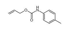 N-(4-methylphenyl) allylcarbamate结构式
