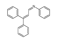 N,3,3-triphenylprop-2-en-1-imine结构式