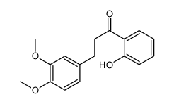 2'-Hydroxy-3,4-dimethoxydihydrochalcone Structure