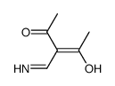 3-Penten-2-one, 4-hydroxy-3-(iminomethyl)- (9CI) picture