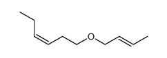 (3Z)-1-(2-丁烯氧基)-3-己烯结构式
