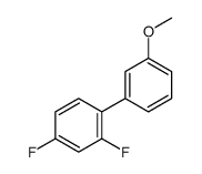 2,4-difluoro-1-(3-methoxyphenyl)benzene Structure