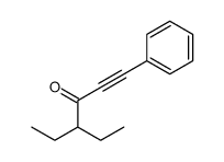 4-ethyl-1-phenylhex-1-yn-3-one结构式