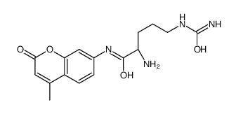 H-Cit-AMC(三氟乙酸盐)结构式