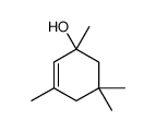 1,3,5,5-tetramethylcyclohex-2-en-1-ol结构式