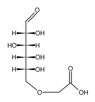 D-glucose-6-yloxy-acetic acid Structure