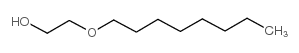N-辛基单氧乙烯结构式