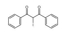 2-iodo-1,3-diphenylpropane-1,3-dione结构式