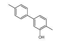 2-methyl-5-(4-methylphenyl)phenol Structure