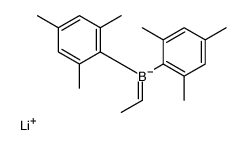lithium,ethyl-bis(2,4,6-trimethylphenyl)borane Structure