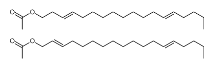 octadeca-2,13-dienyl acetate,octadeca-3,13-dienyl acetate结构式