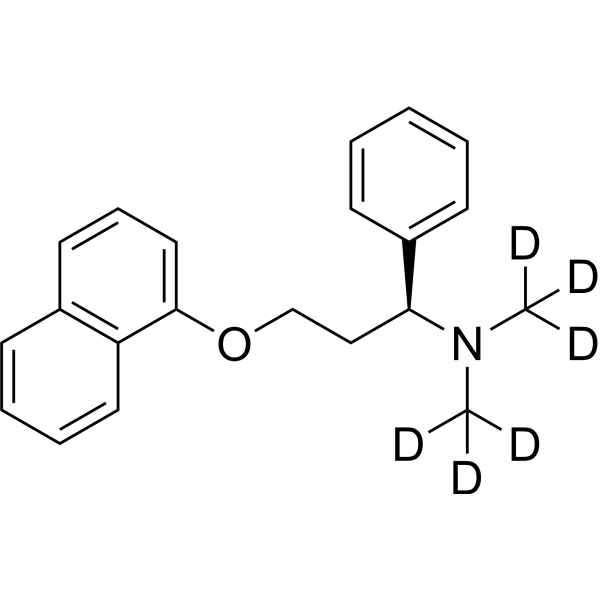 Dapoxetine-d6 Structure