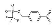 (4-nitrophenyl)methyl trifluoromethanesulfonate结构式