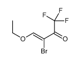3-bromo-4-ethoxy-1,1,1-trifluorobut-3-en-2-one Structure