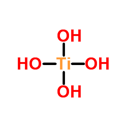 Titanium(4+) tetrahydroxide Structure