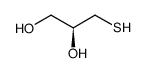 (S)-1-疏基甘油结构式