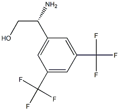 (2R)-2-AMINO-2-[3,5-BIS(TRIFLUOROMETHYL)PHENYL]ETHAN-1-OL Structure