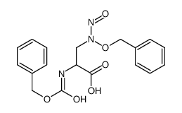 3-[Nitroso(benzyloxy)amino]-N-[(benzyloxy)carbonyl]-D,L-alanine Structure