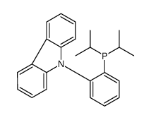 9-[2-(Di-i-propylphosphino)phenyl]- 9H-carbazole, Min. 97 i-Pr PhenCar-Phos Structure