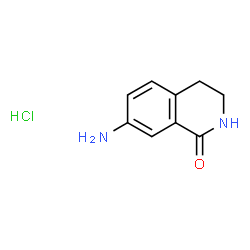 1(2H)-Isoquinolinone, 7-amino-3,4-dihydro-结构式