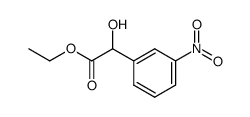 meta nitromandelic acid ethyl ester Structure
