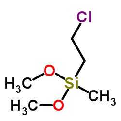 (2-Chloroethyl)(dimethoxy)methylsilane Structure