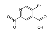 5-溴-2-硝基异烟酸结构式