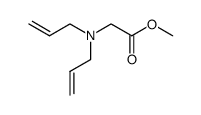N,N-bis-allylglycine methyl ester结构式
