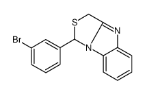 1-(3-bromophenyl)-1,3-dihydro-[1,3]thiazolo[3,4-a]benzimidazole Structure