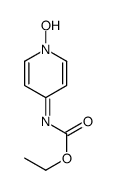 ethyl N-(1-hydroxypyridin-4-ylidene)carbamate结构式
