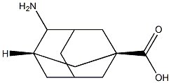 cis-4-AMino-1-AdaMantane Carboxylic Acid Structure