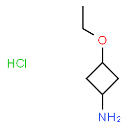 3-ethoxycyclobutan-1-amine hydrochloride Structure