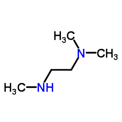N,N,N′-trimethylethylenediamine Structure