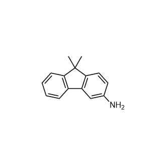 9, 9-二甲基-9H-芴-3-胺结构式