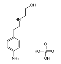 2-(p-amino-N-ethylanilino)ethanol sulphate Structure