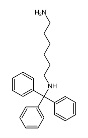 N'-tritylhexane-1,6-diamine Structure