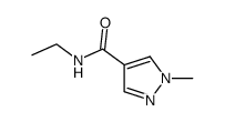 1H-Pyrazole-4-carboxamide,N-ethyl-1-methyl-(9CI)结构式