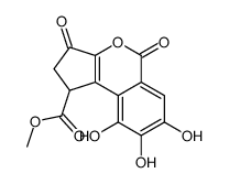 短叶苏木酚酸甲酯结构式