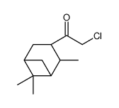 Ethanone, 2-chloro-1-(2,6,6-trimethylbicyclo[3.1.1]hept-3-yl)- (9CI) Structure