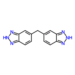 5,5'-亚甲基双(1H-苯并三唑)结构式