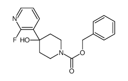 2-Fluoro-4'-hydroxy-3',4',5',6'-tetrahydro-2'H[3,4']bipyridinyl-1'-carboxylic acid Structure
