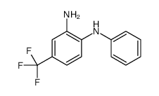 N1-苯基-4-(三氟甲基)苯-1,2-二胺结构式