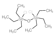 Antimony,dichlorohexaethyl-m-oxodi- (8CI) Structure