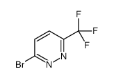 3-溴-6-(三氟甲基)哒嗪结构式