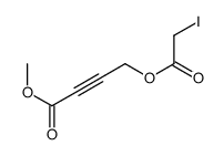 methyl 4-(2-iodoacetyl)oxybut-2-ynoate Structure