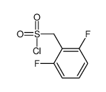 (2,6-Difluorophenyl)methylsulphonyl chloride Structure
