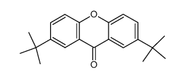 2,7-di-tert-butyl-9H-xanthen-9-one结构式
