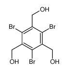 [2,4,6-tribromo-3,5-bis(hydroxymethyl)phenyl]methanol结构式