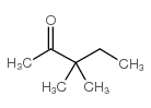 3,3-二甲基-2-戊酮结构式