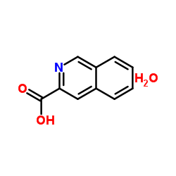 3-Isoquinolinecarboxylic acid hydrate (1:1) Structure